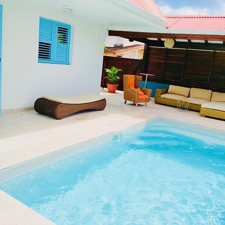 Location Maison Bleue Avec Piscine Privative Au Carbet Martinique Le Carbet Dış mekan fotoğraf