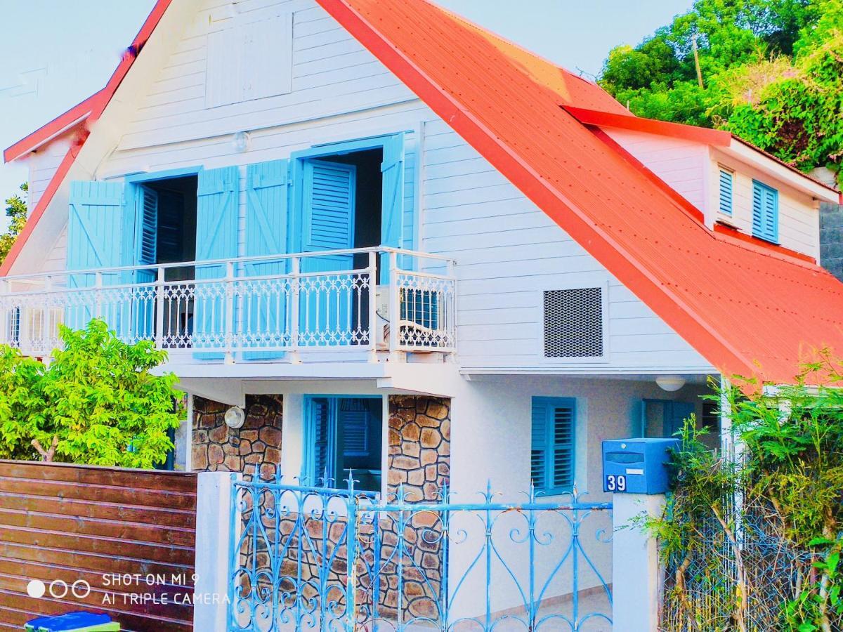 Location Maison Bleue Avec Piscine Privative Au Carbet Martinique Le Carbet Dış mekan fotoğraf